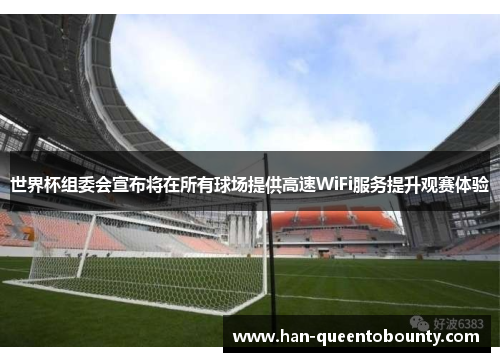世界杯组委会宣布将在所有球场提供高速WiFi服务提升观赛体验
